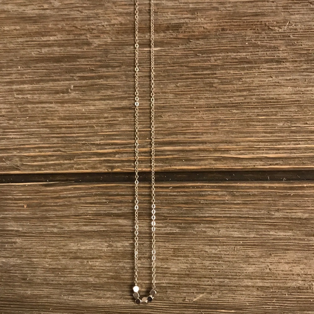 Silver choker